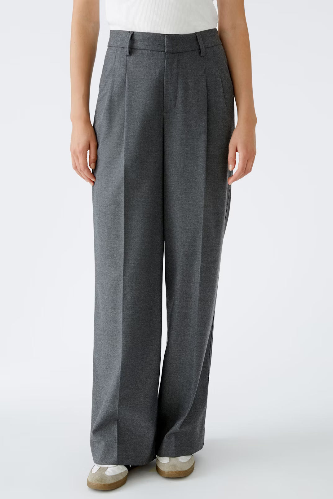 Oui Pantalon plissé