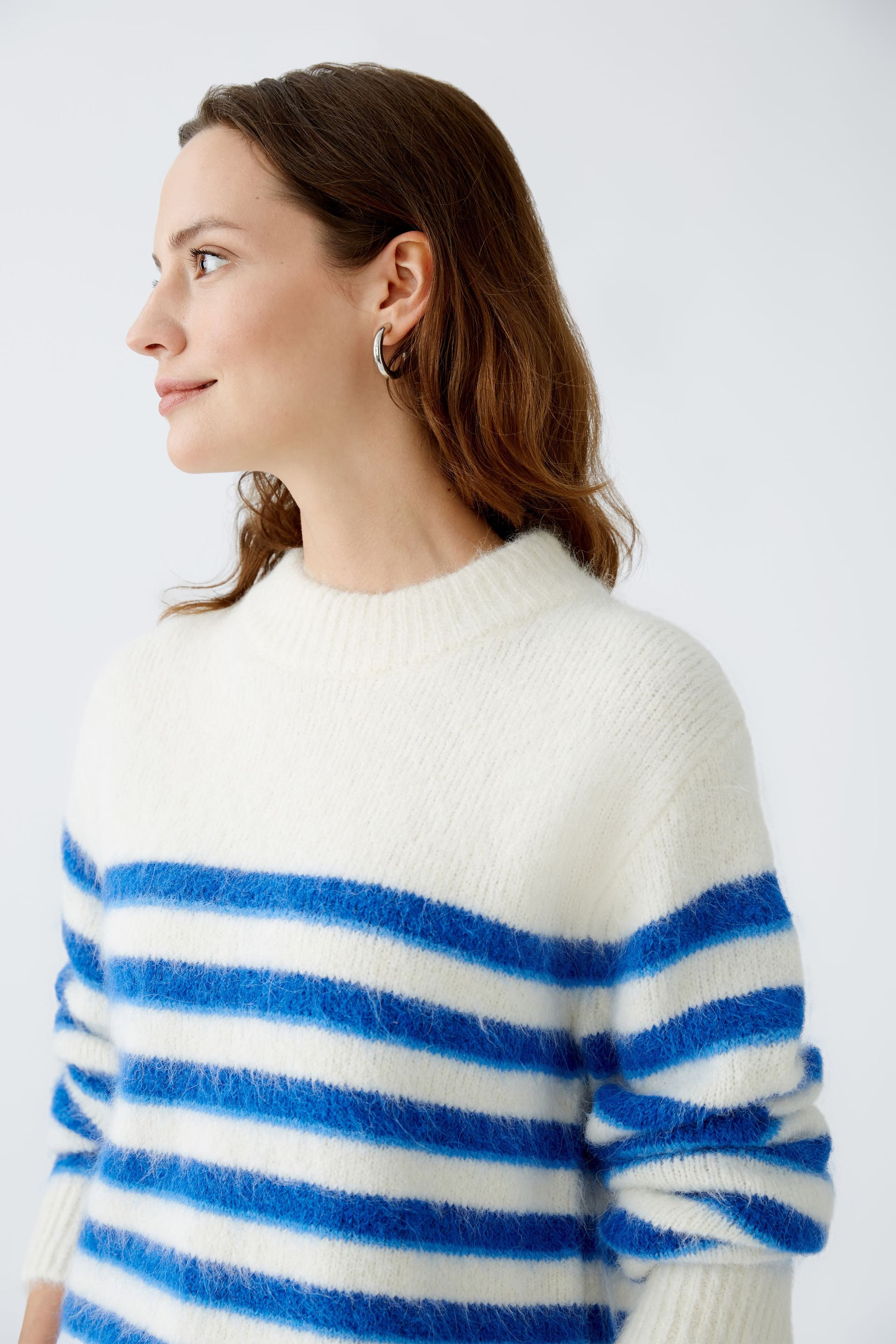 Pull Oui - bleu cassé