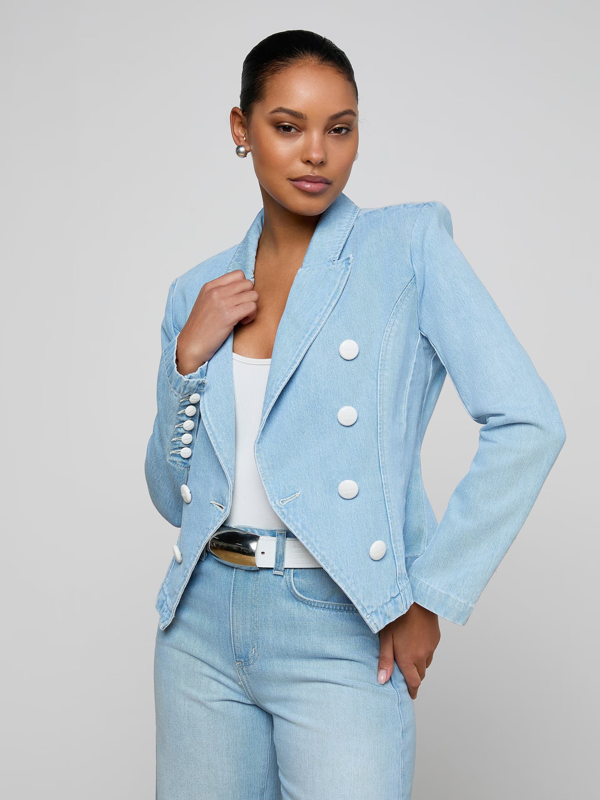 L'Agence Emerson Structured Blazer Brea