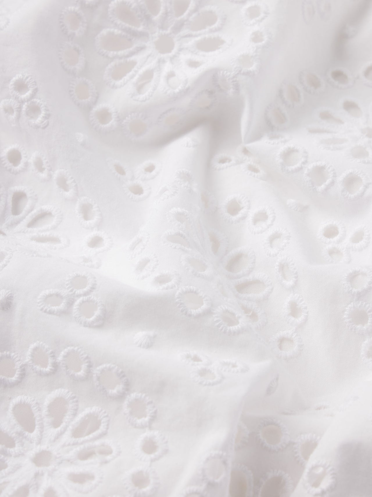 Frame The Solstice Eyelet Blouse White