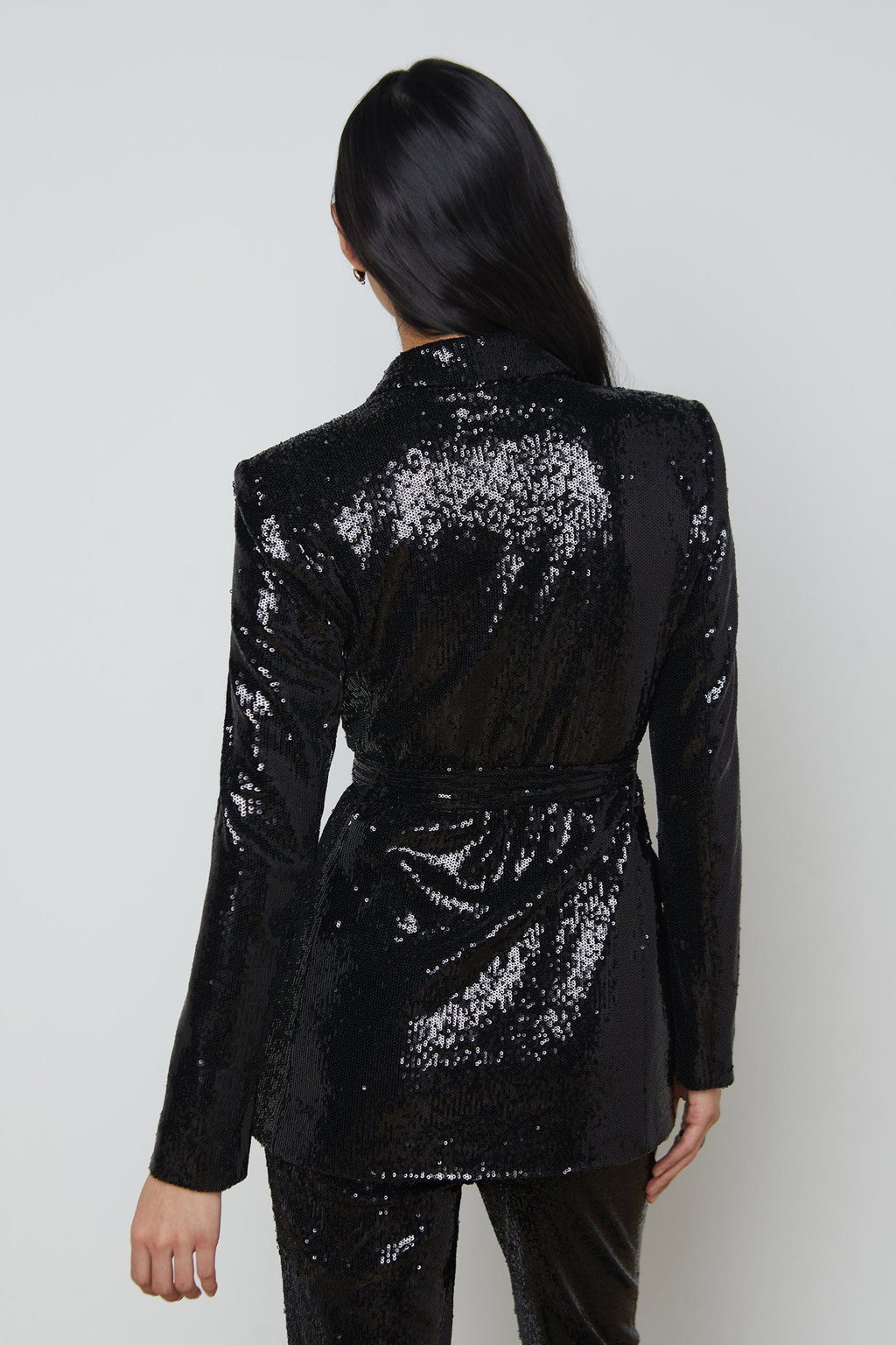 Blazer ceinturé à enrouler de l'Agence Jordana