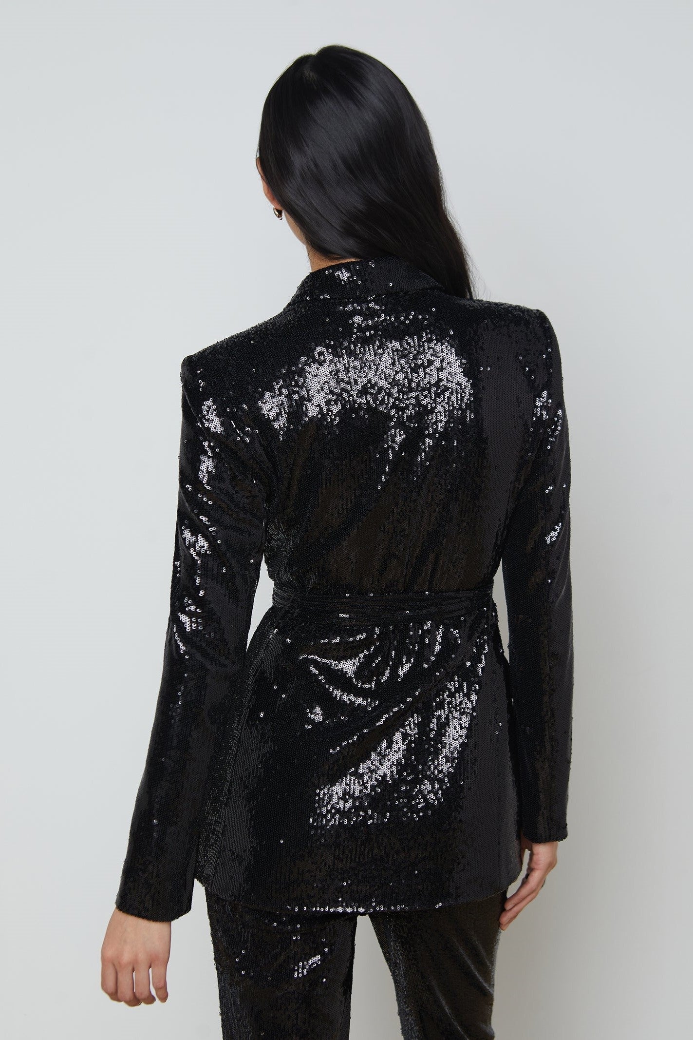 Blazer ceinturé à enrouler de l'Agence Jordana