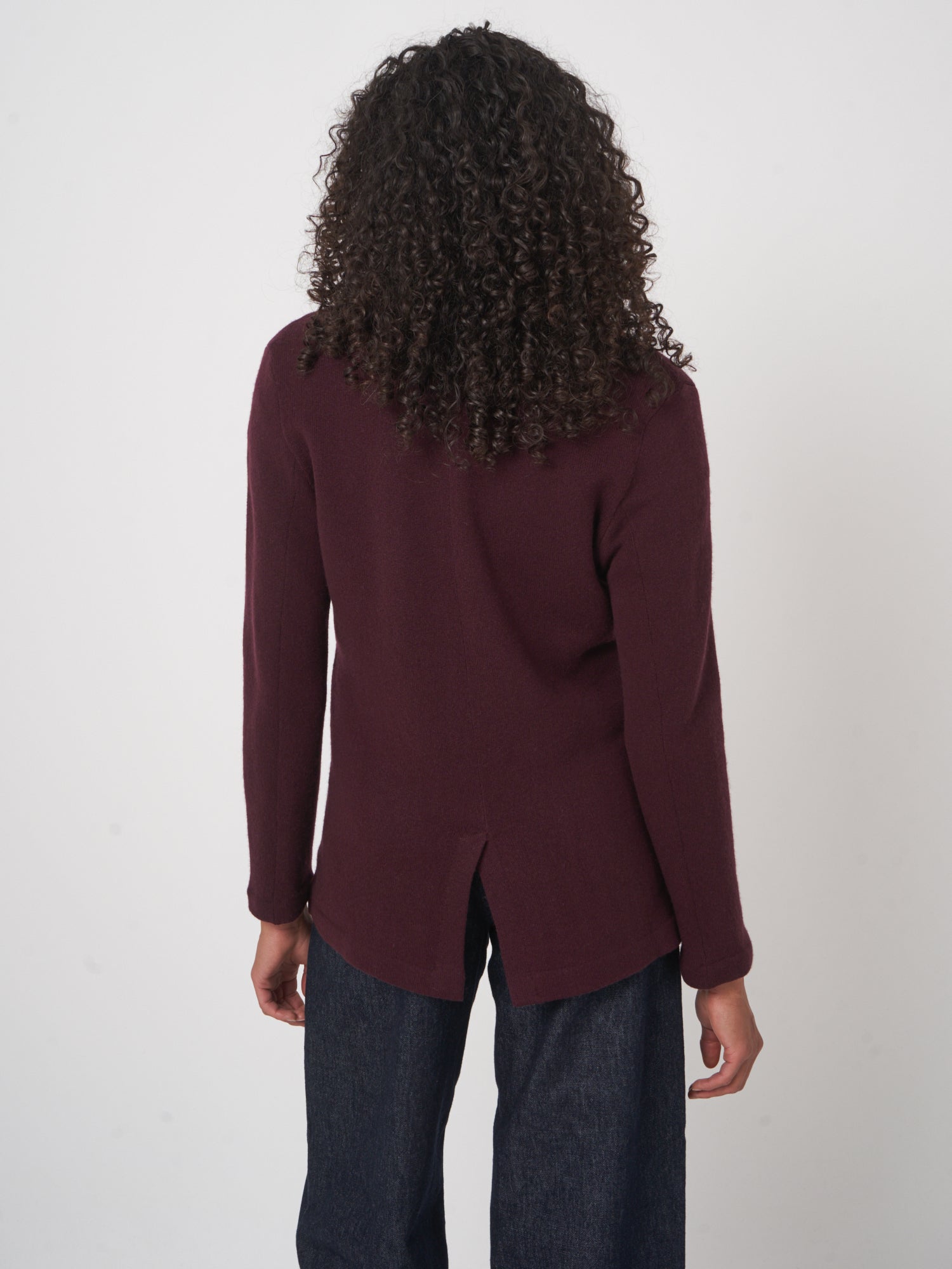 Blazer en laine tricotée douce Repeat