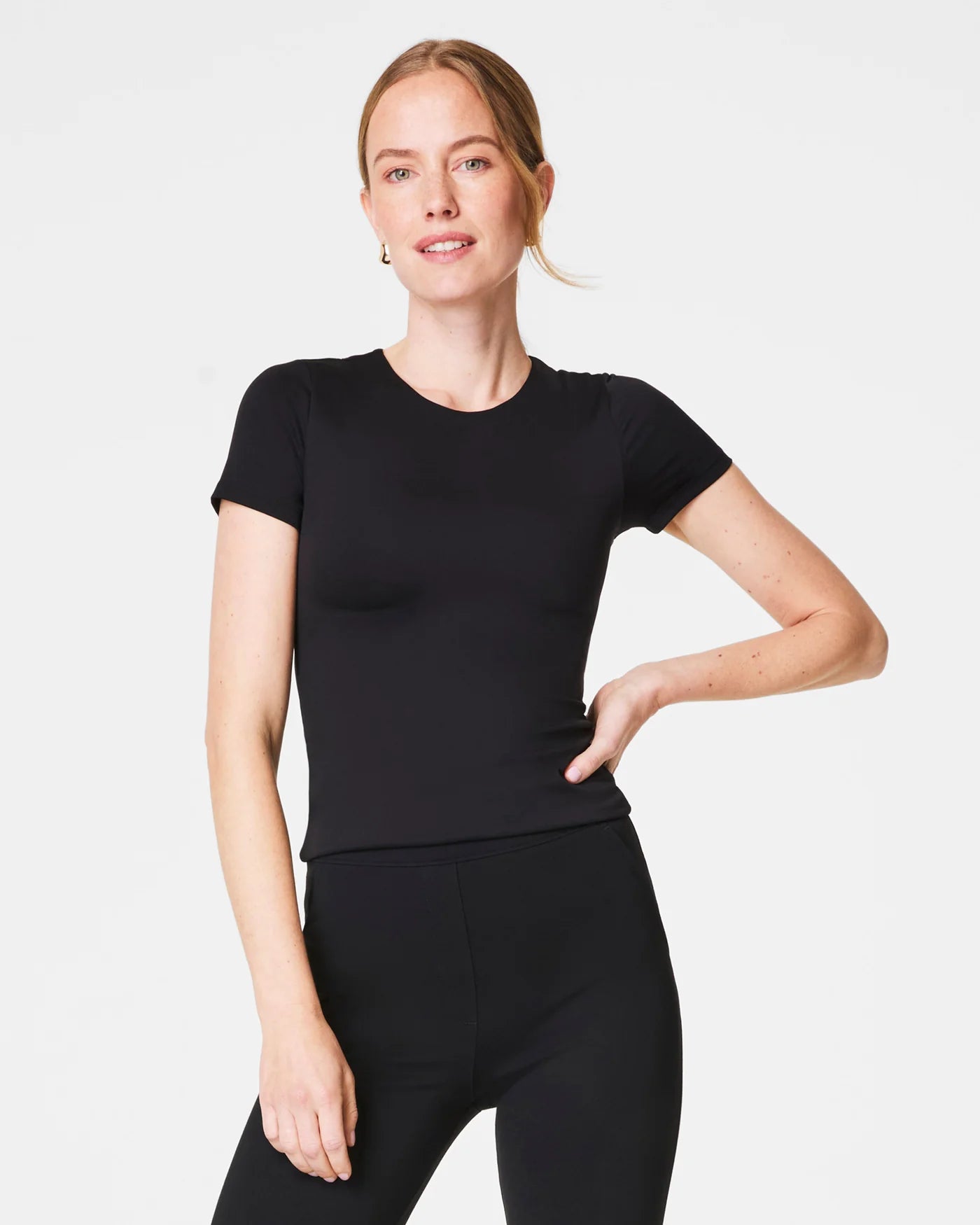 SpanxSmooth Jersey Crewneck Tee