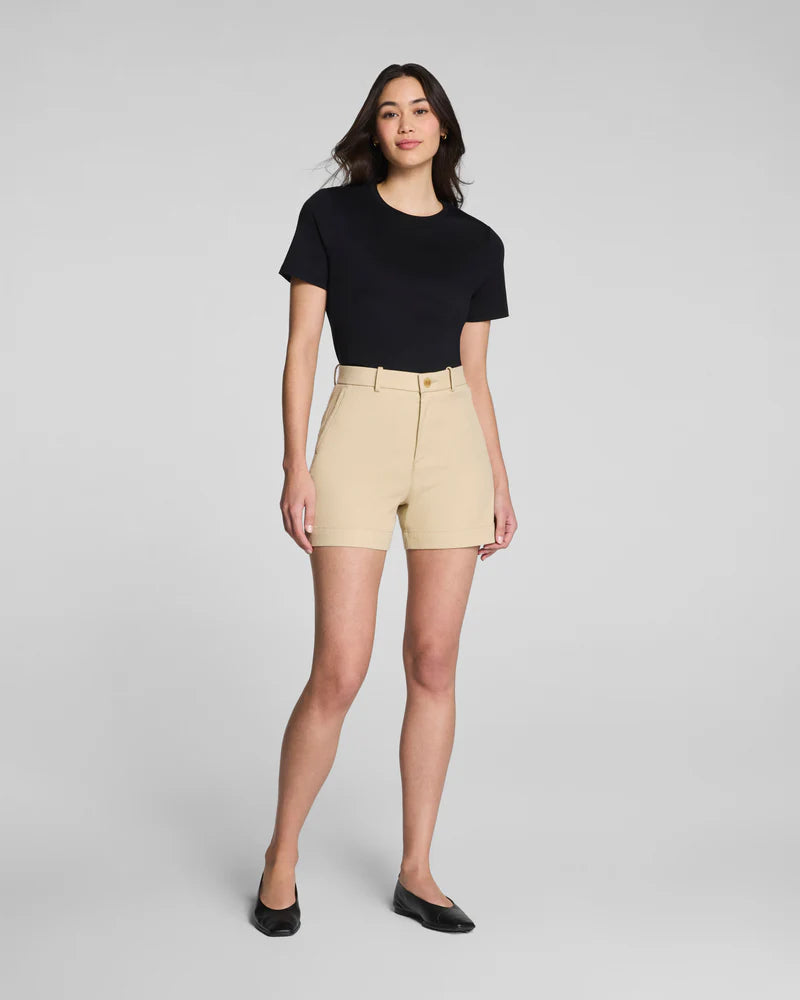 Spanx Short-Sleeve Crewneck Tee