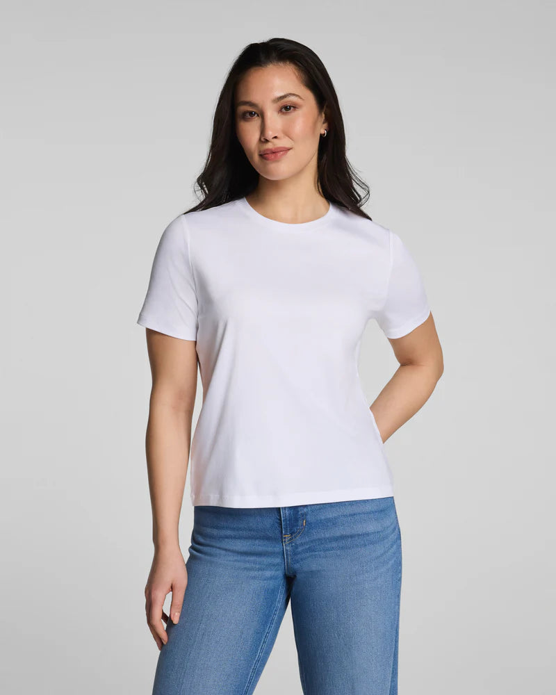 Spanx Short-Sleeve Crewneck Tee