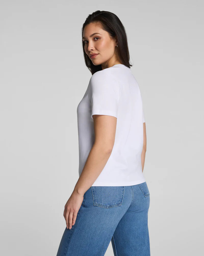 Spanx Short-Sleeve Crewneck Tee