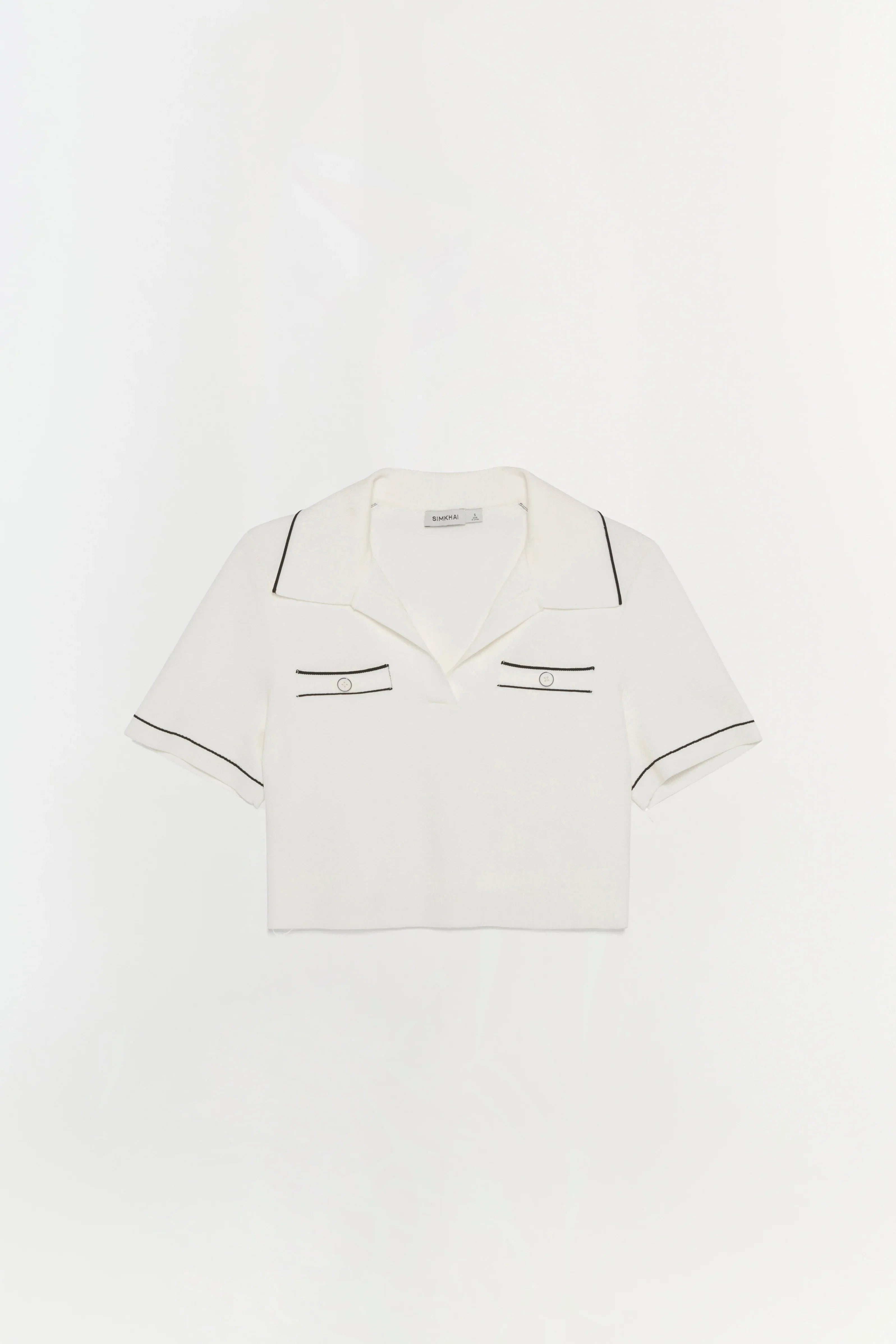 Simkhai Margaret Knit Polo