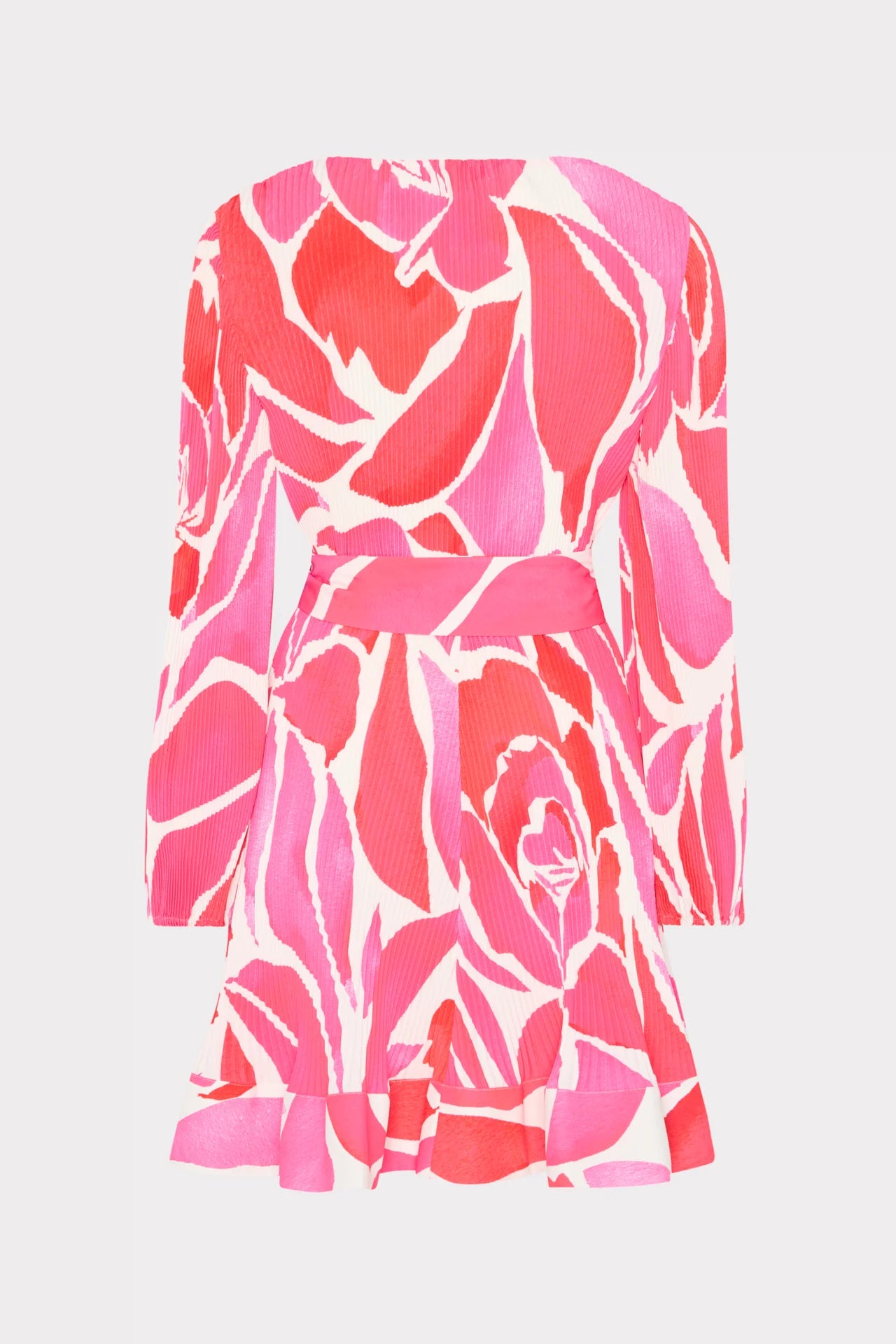 Milly Liv Dream Rose Pleated Dress