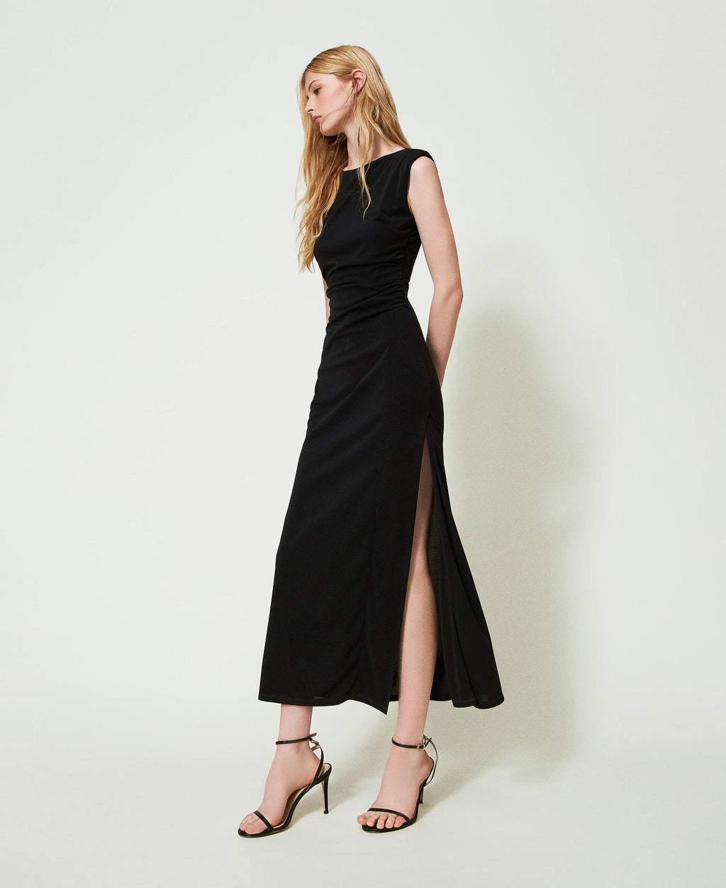 Twinset Robe longue avec fronces