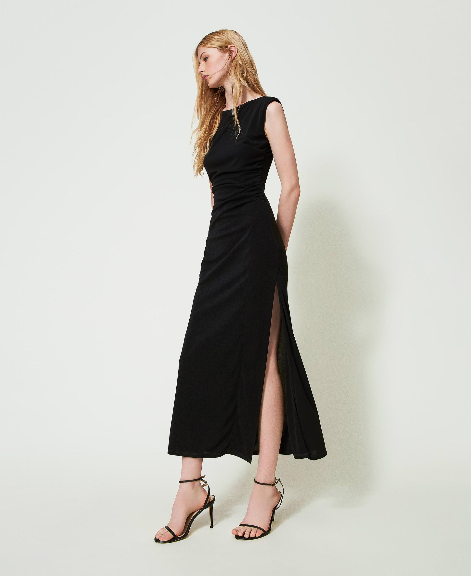 Twinset Robe longue avec fronces