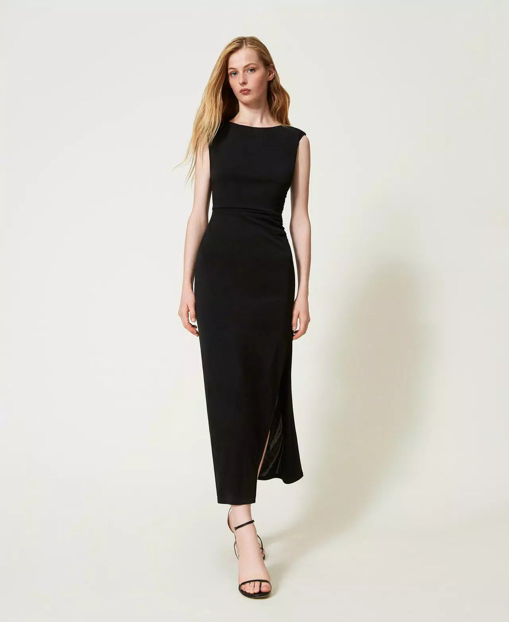 Twinset Robe longue avec fronces