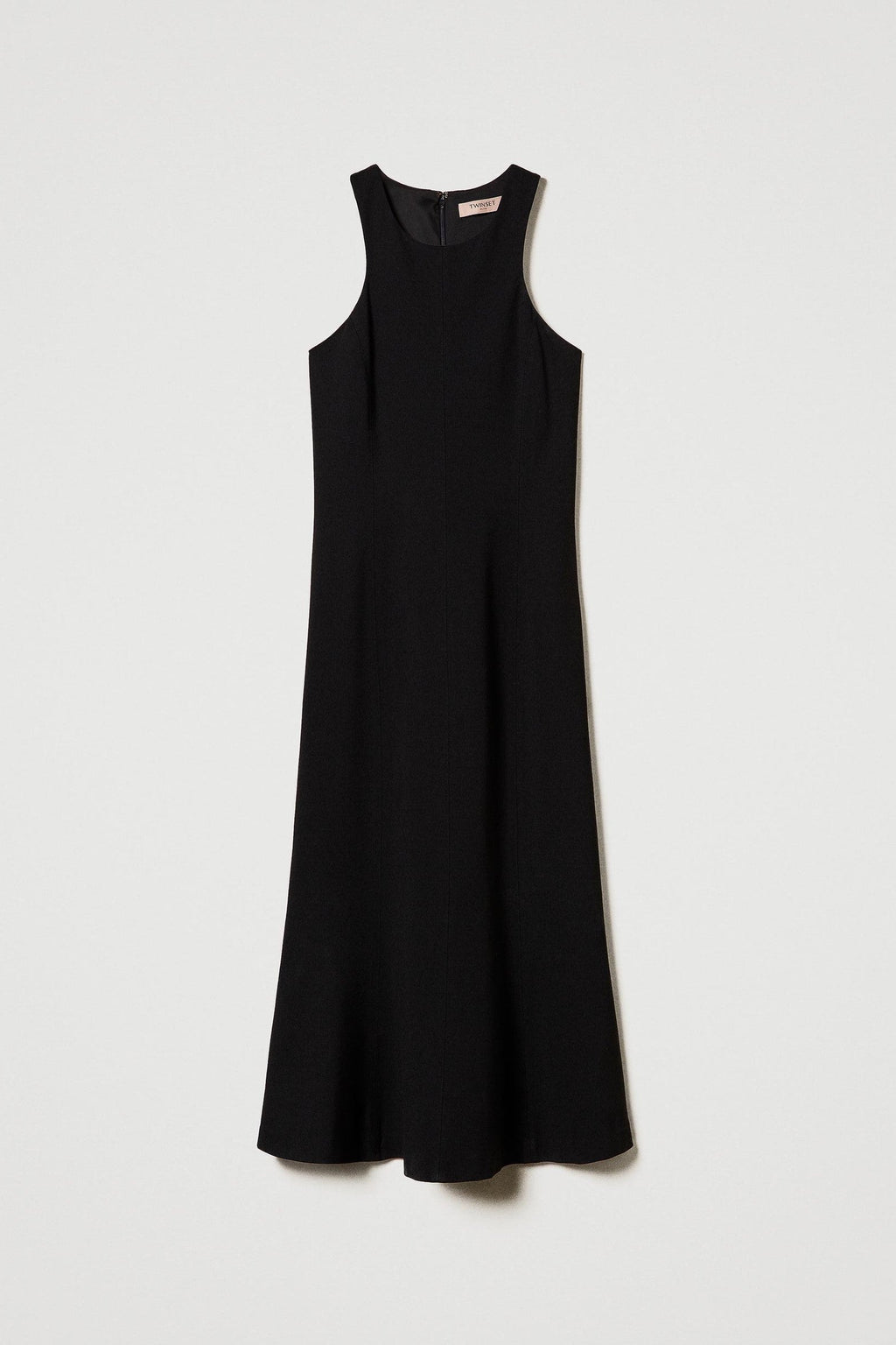 Robe midi à dos en dentelle Twinset