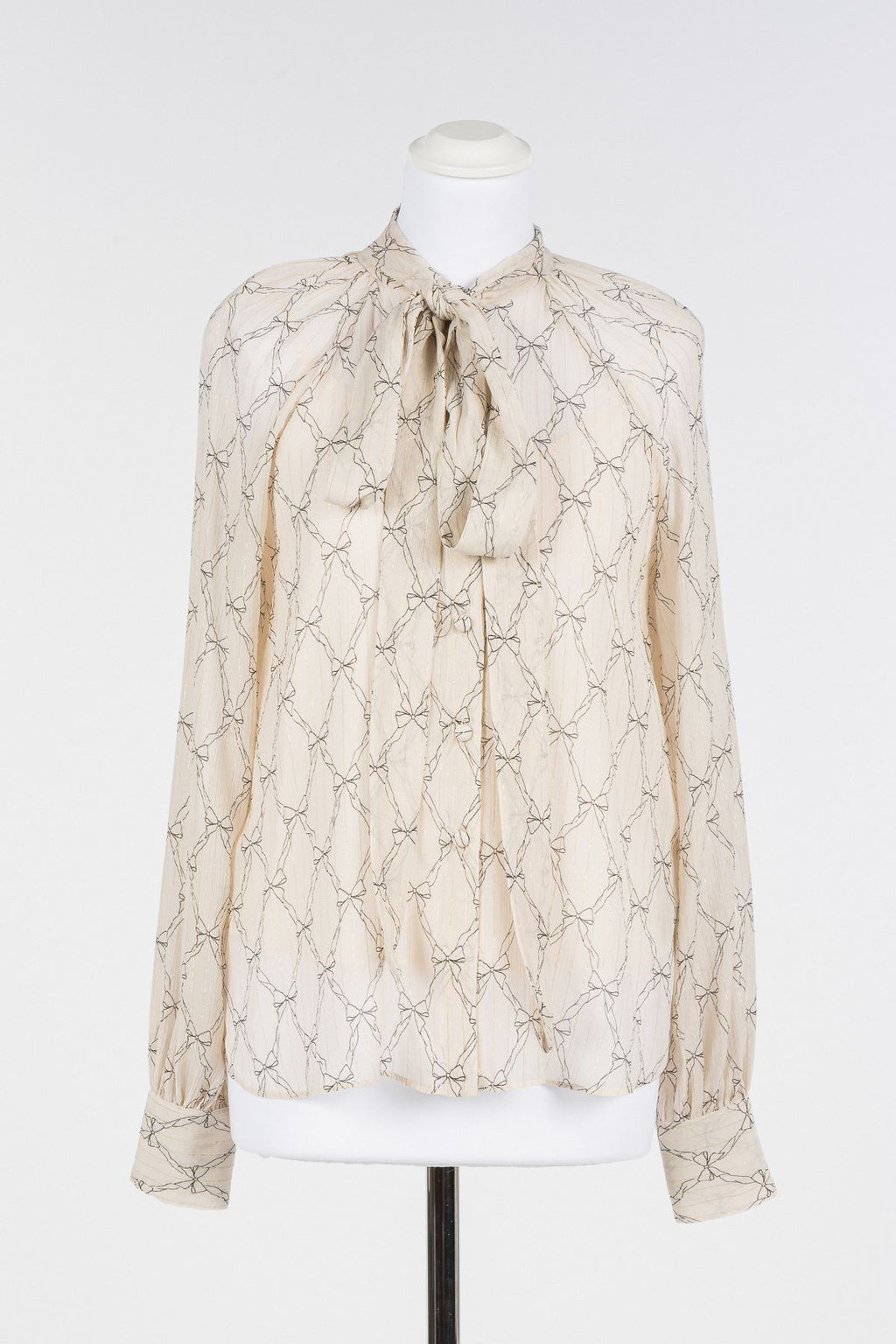 Ensemble TwinSet Grace Chemisier à col noué