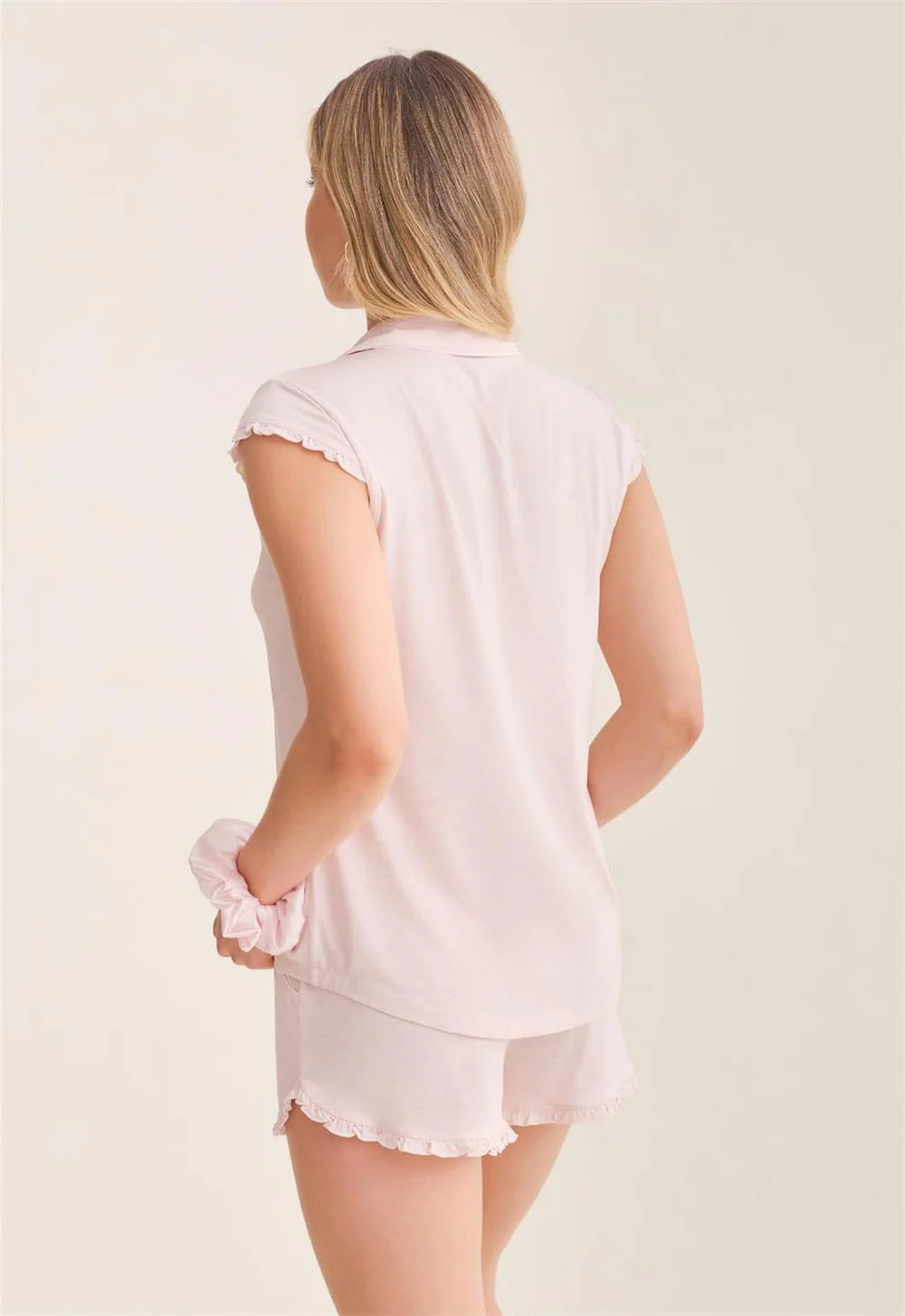 Fleur't Shortie Pj Set with scrunchie