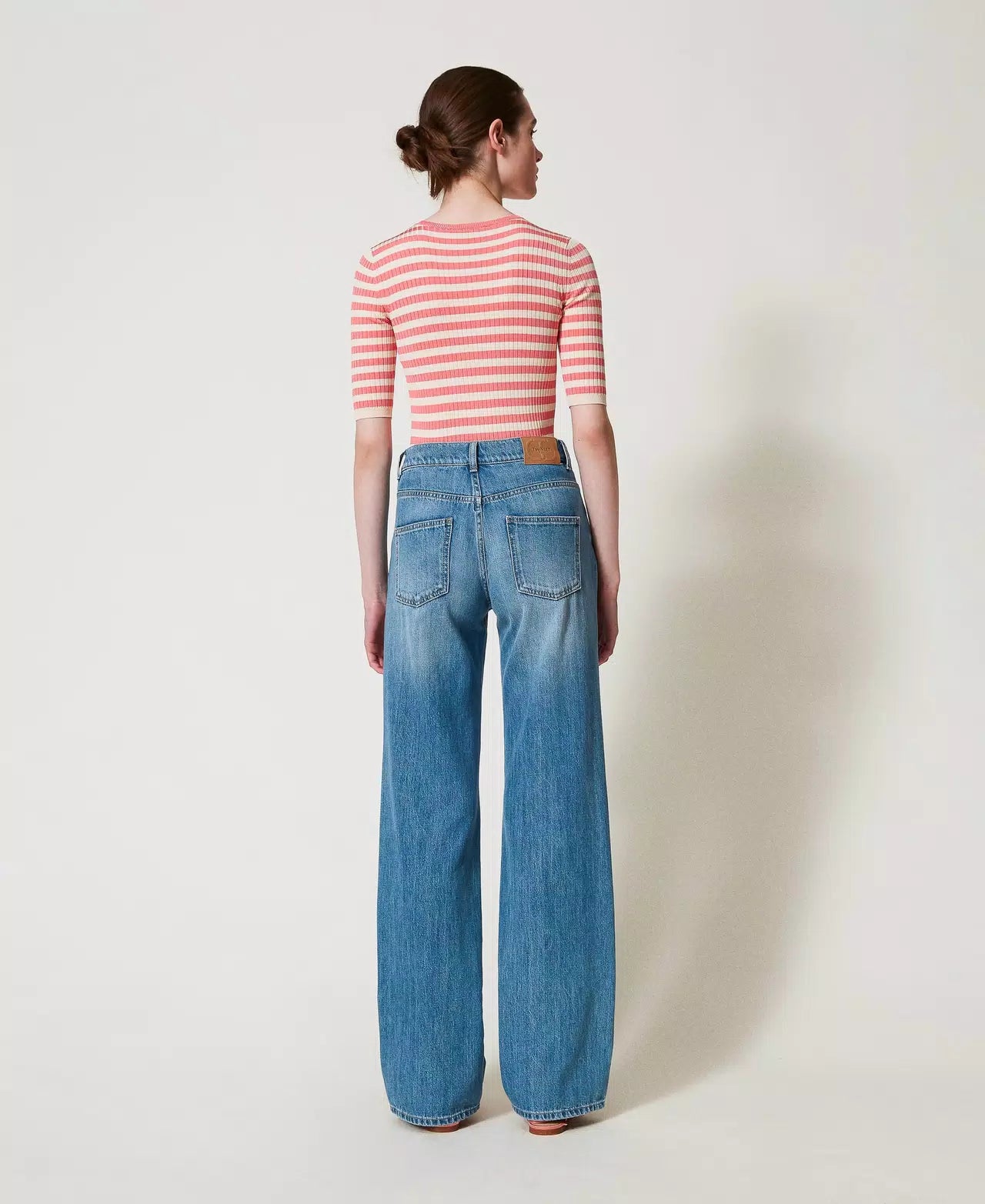 Twinset Jean droit cinq poches