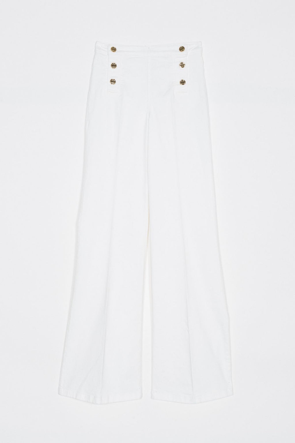 Twinset White Denim Trousers