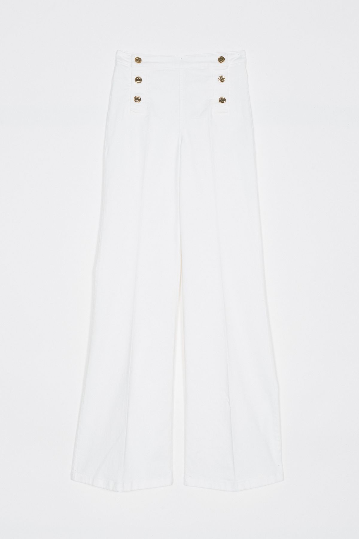 Twinset White Denim Trousers