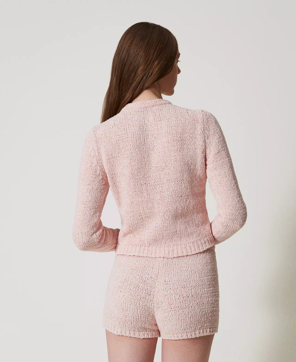 Veste en maille Twinset avec boutons Oval T