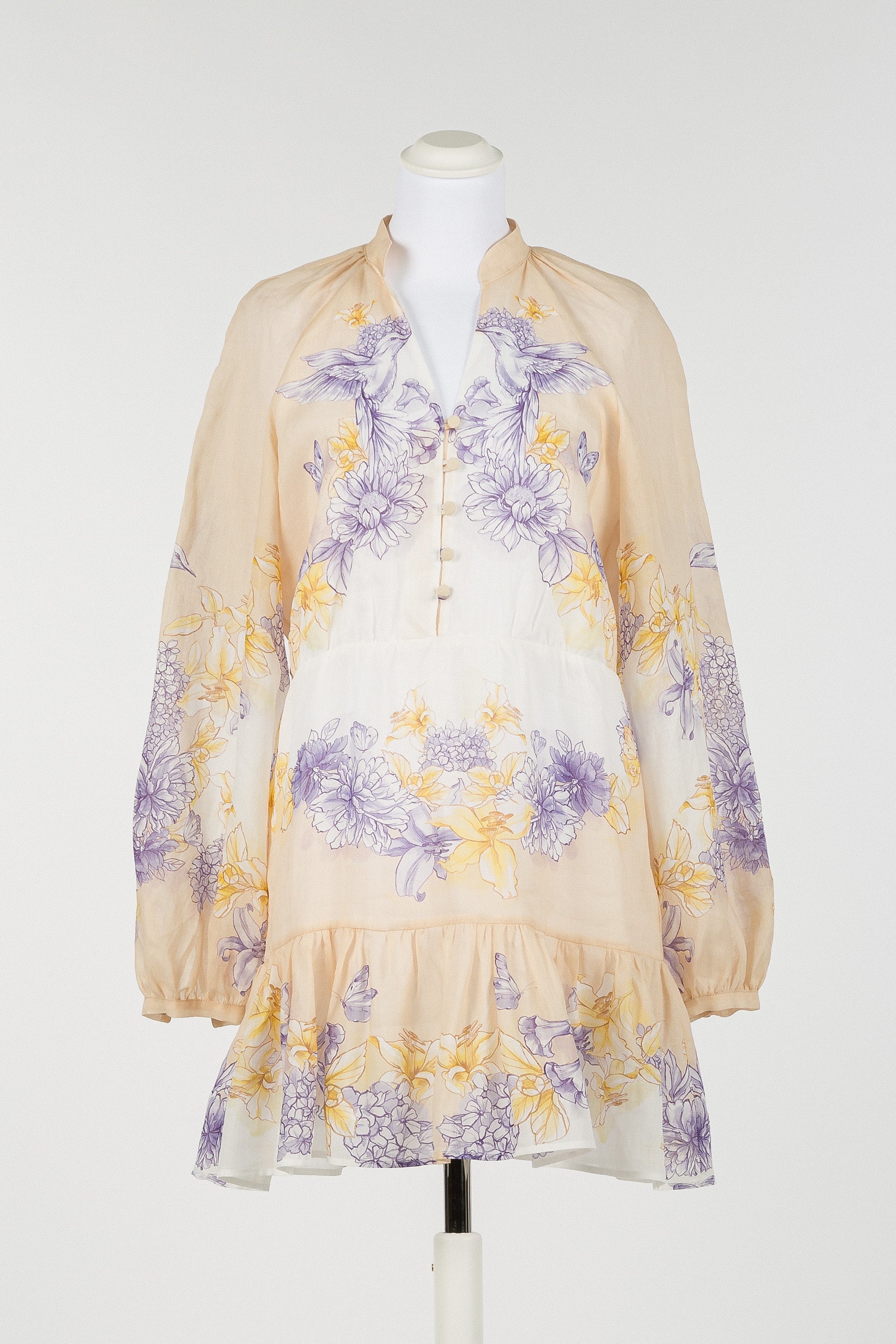 Twinset Colibri Long Sleeve Dress