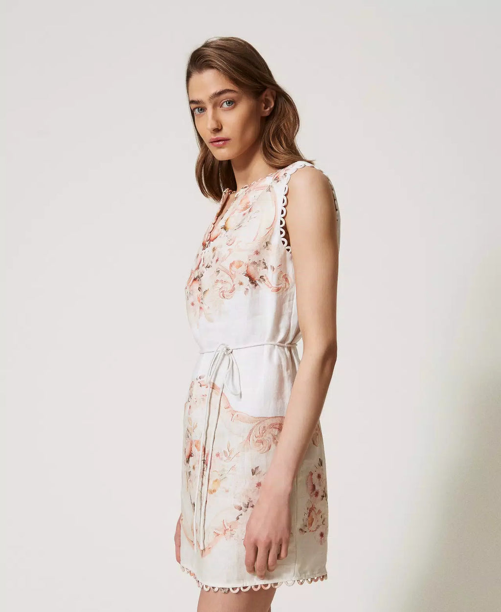 Robe Courte en Lin Twinset