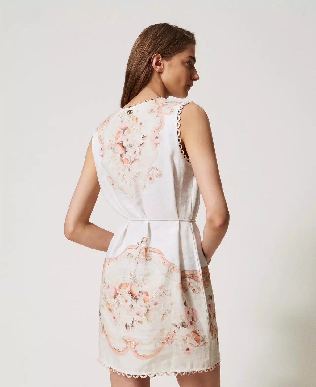 Robe Courte en Lin Twinset