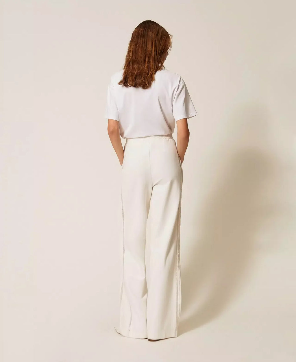 Twinset Recycled Crepe de Chine Trousers