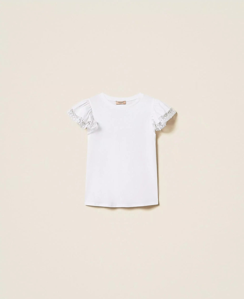 Twinset Regular Fit T-shirt With Lace