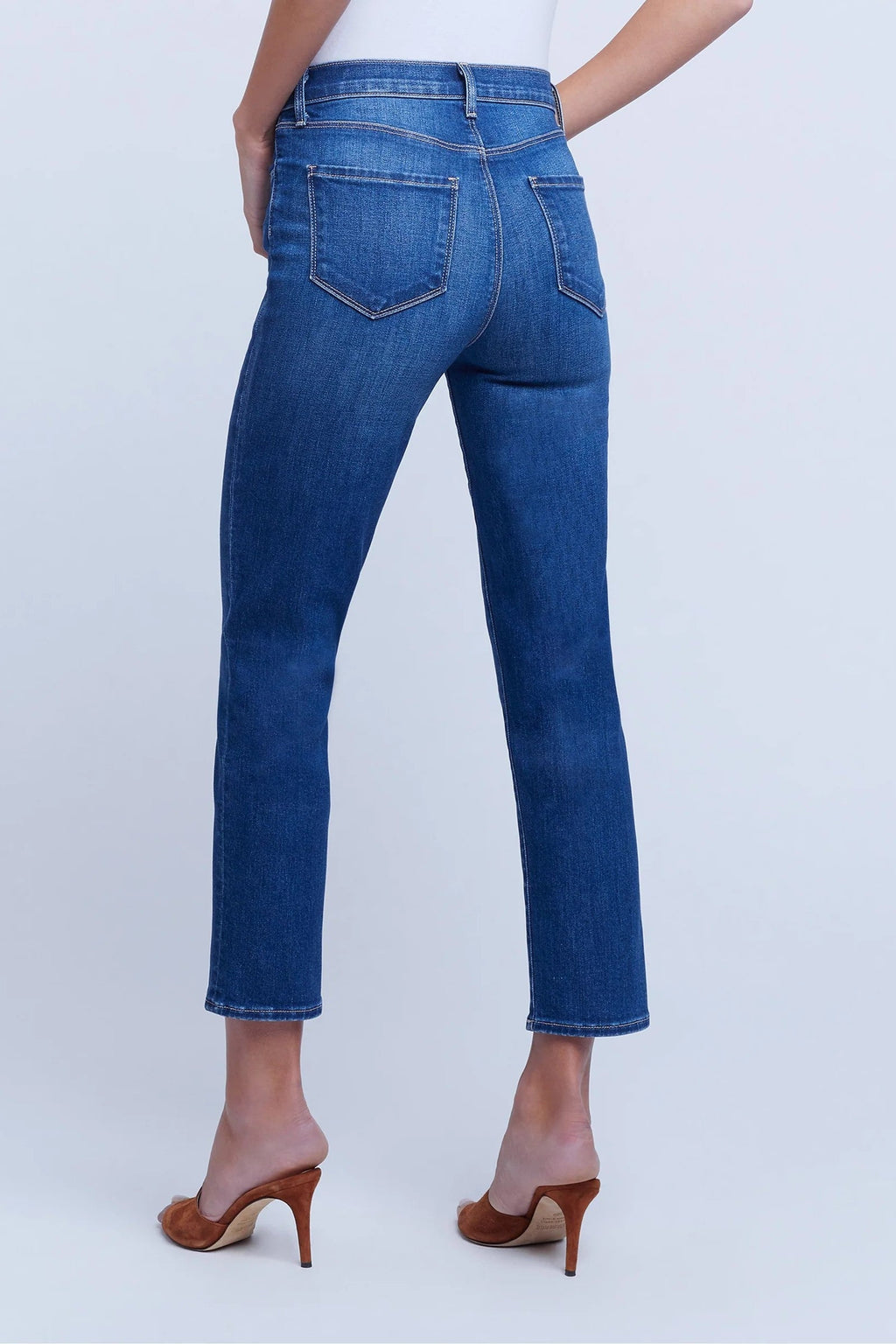 L'Agence Alexia Jean Cropped Cigarette