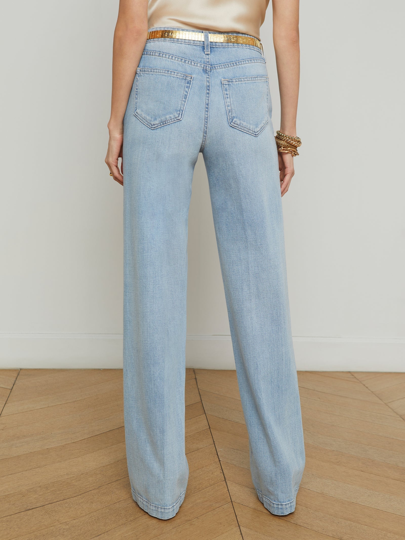 L'Agence Clayton Wide-Leg Jean