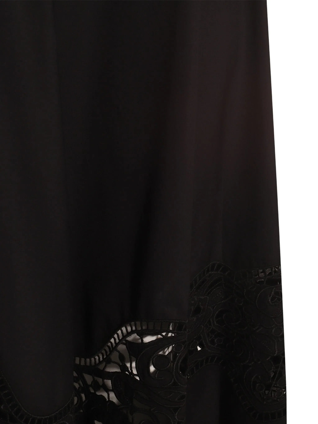 Jupe Longue Twinset En Popeline Broderie Anglaise