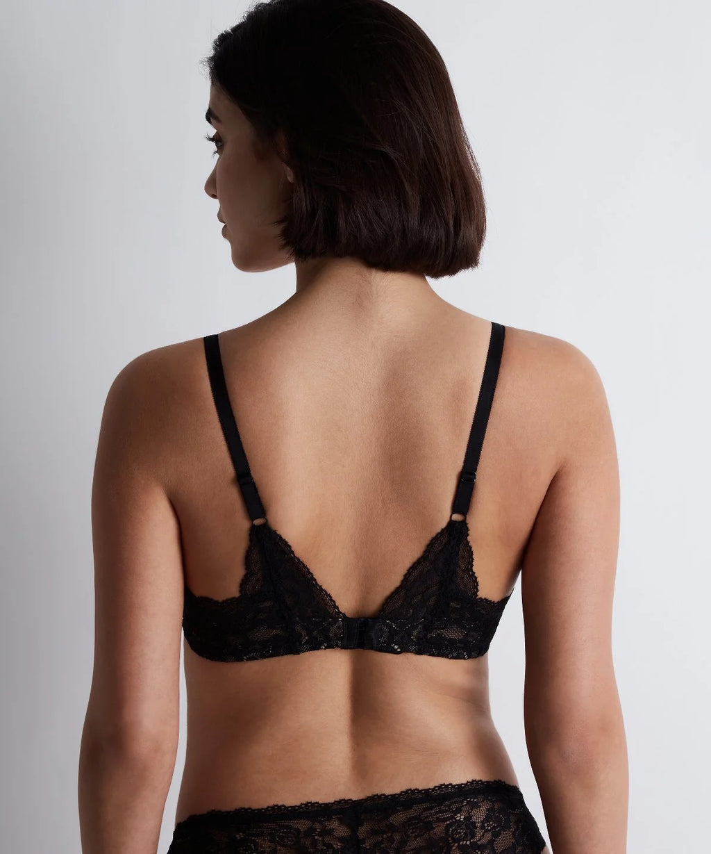 Aubade Underwired triangle bra Black