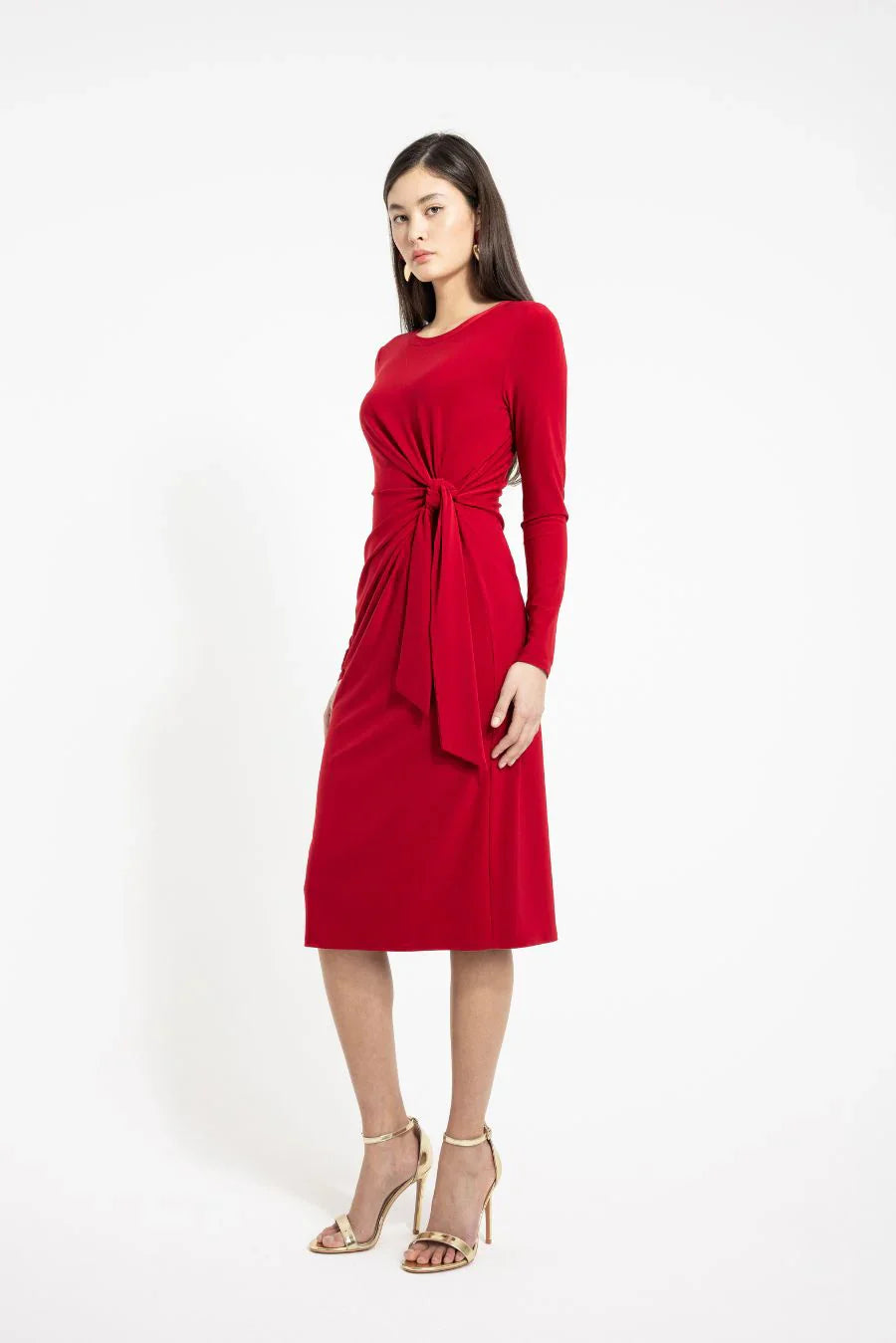 Nadya Toto Alexa Side Draped Dress