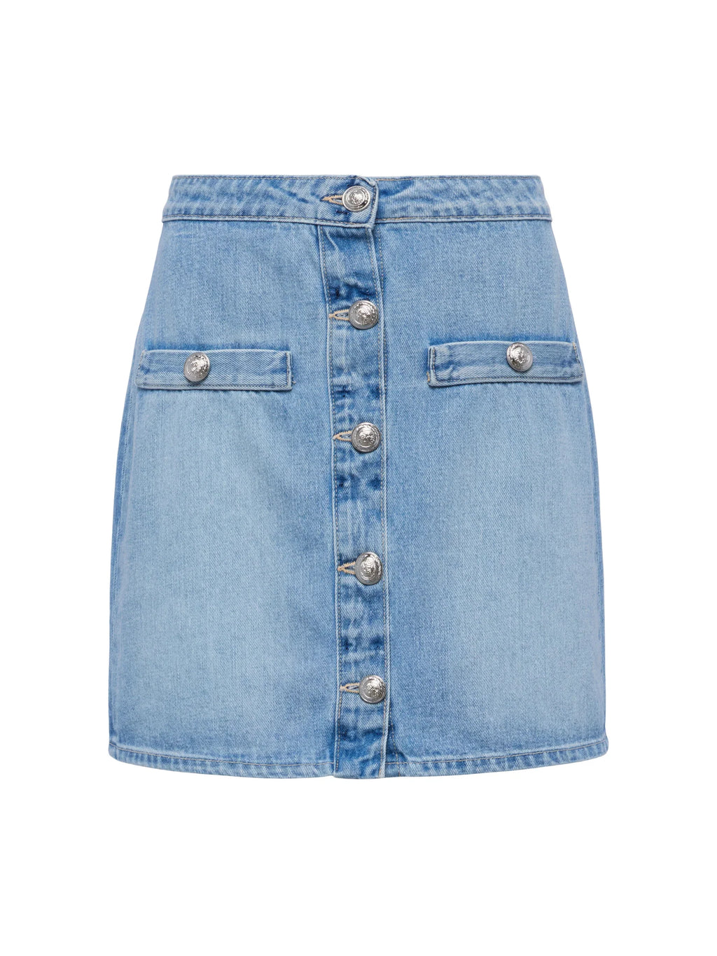 L'Agence Kris Denim Mini Skirt