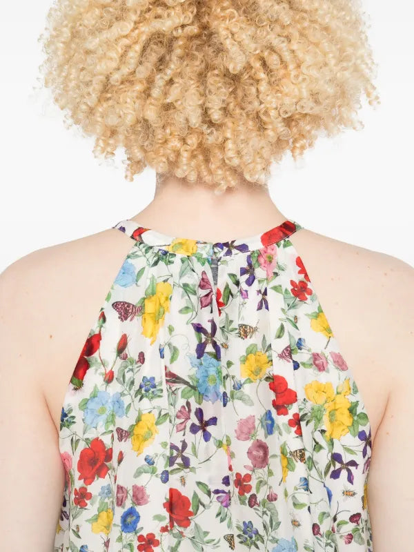 Chemisier Halter Erna Alice & Olivia Encre