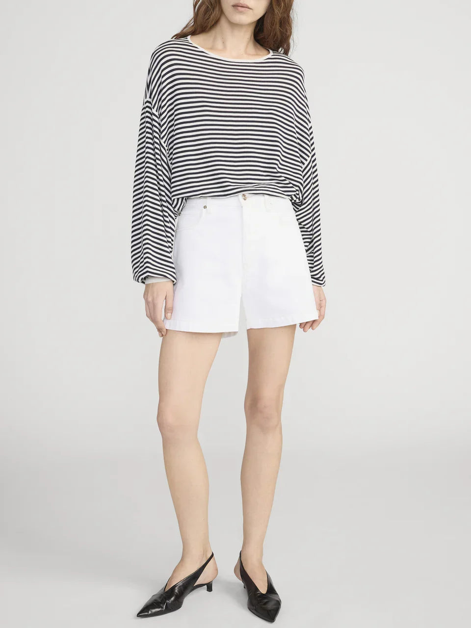 Frame The Everyday Au Natural Cream Short