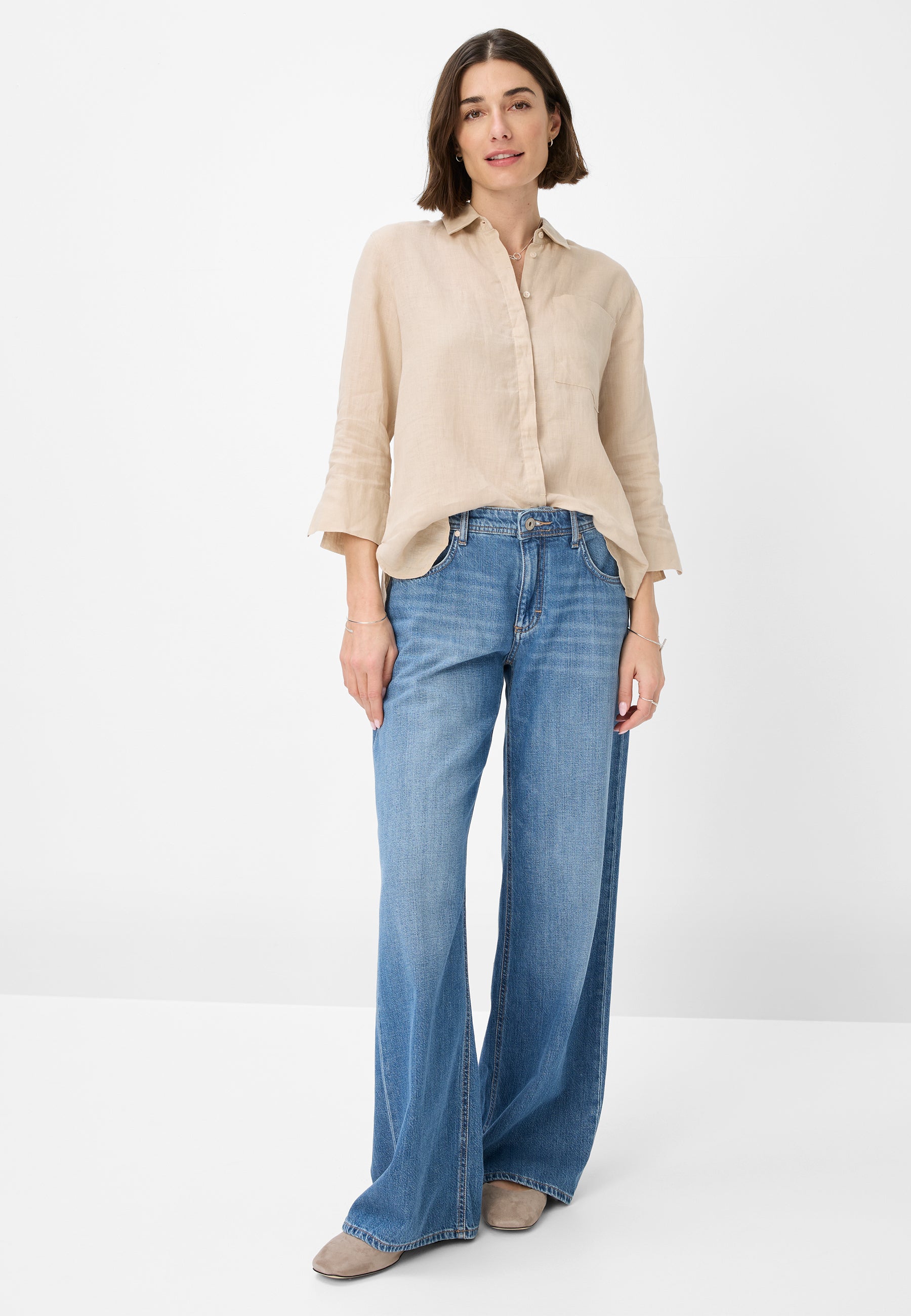 Chemise en lin BRAX Courtyard