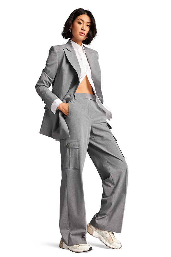 Riani Wide Legged Cargo Trousers