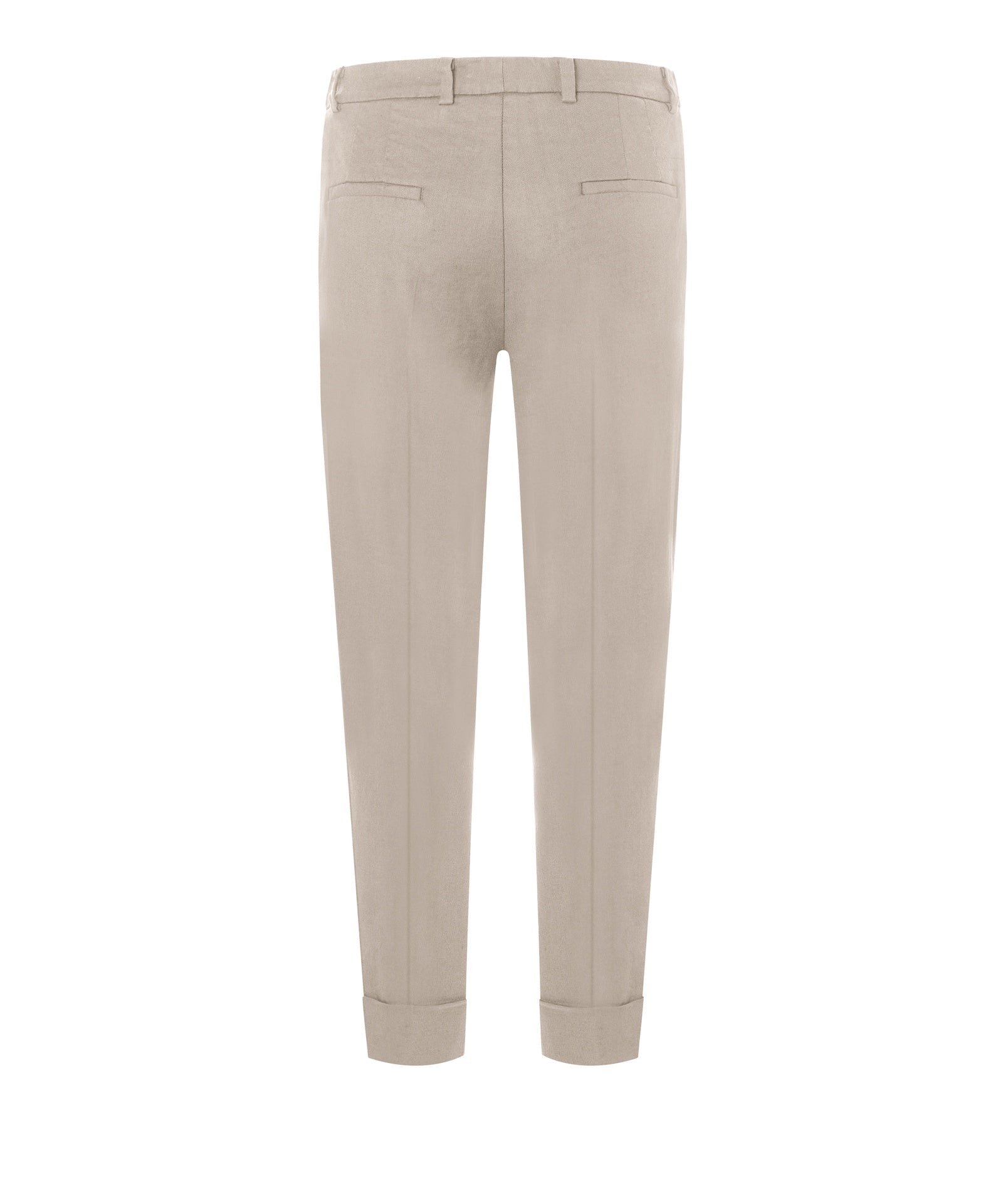 Cambio Krystal Linen Pant Flat White