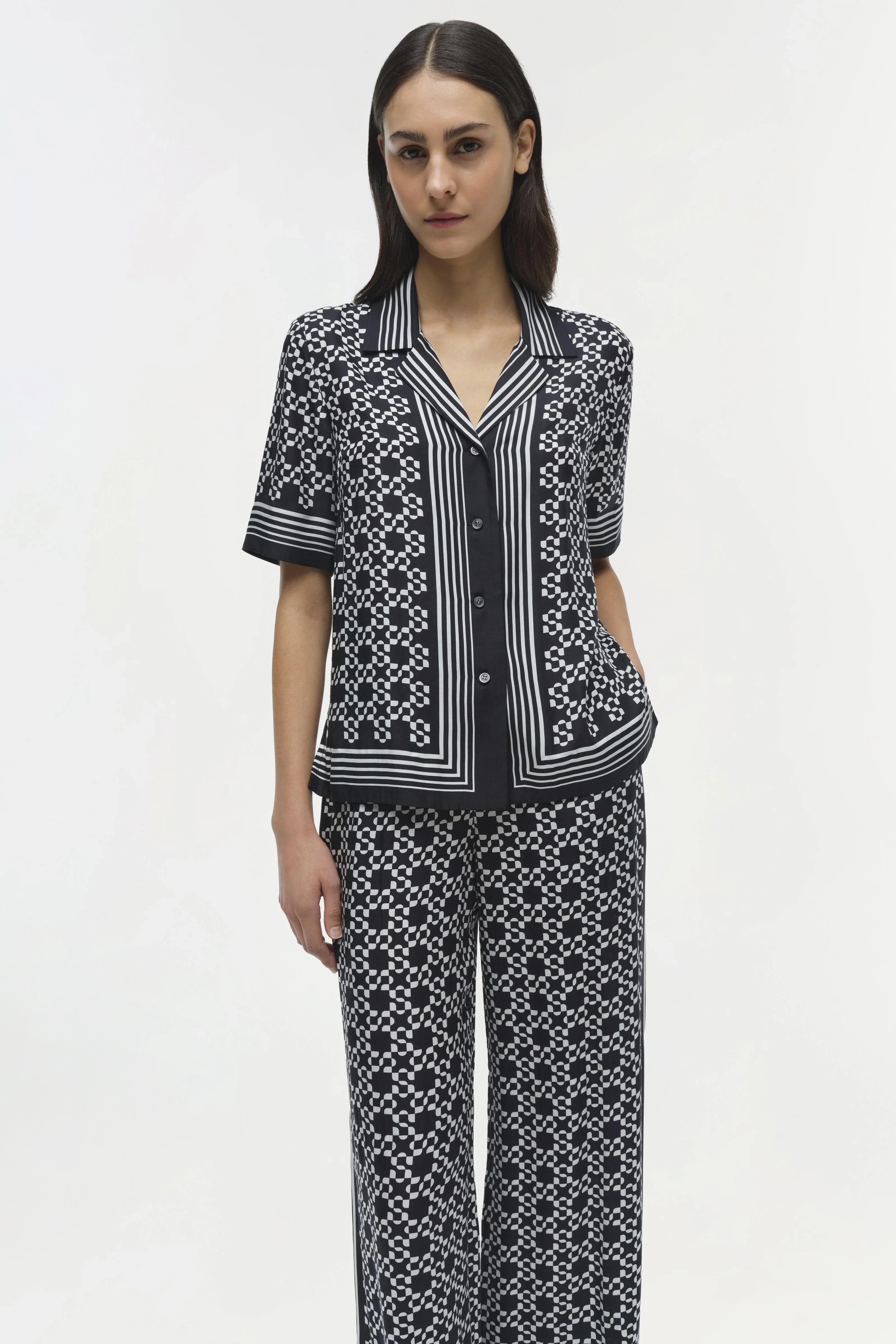 Simkhai Koda Silk Shirt