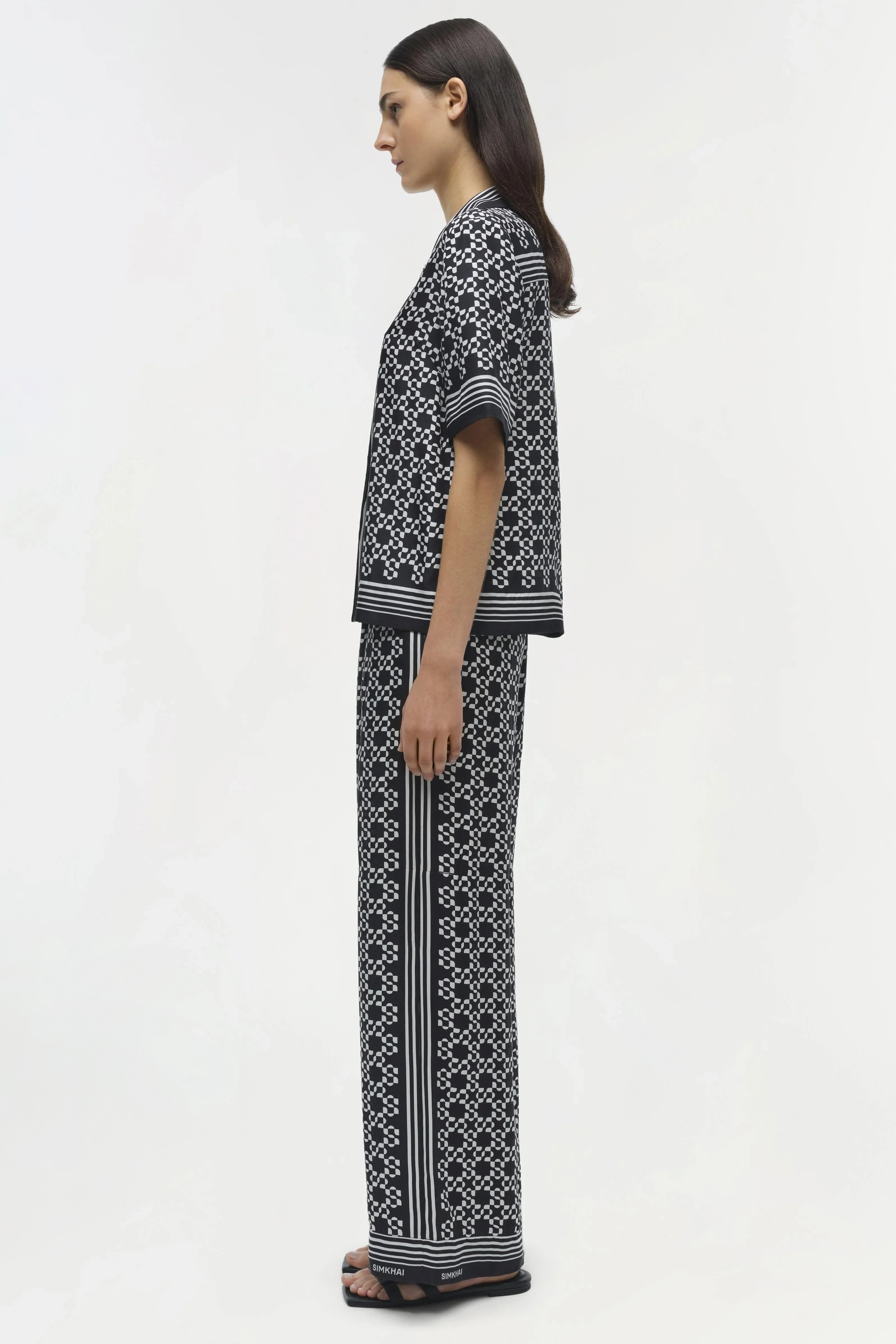 Simkhai Koda Silk Shirt