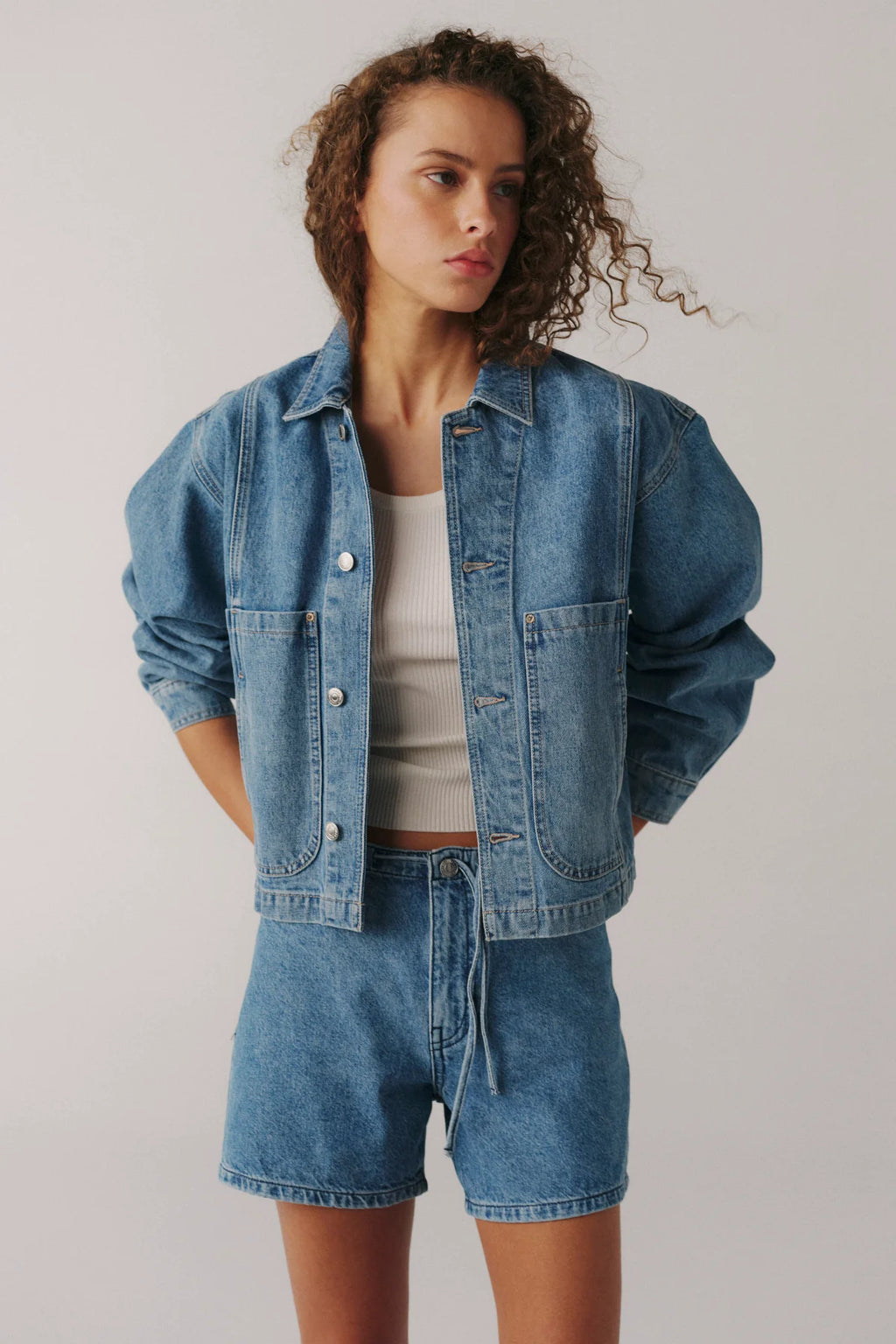 WARP + WEFT JEAN JACKET