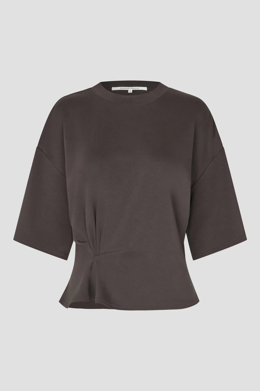 Missouri Tee - Dark Brown Melange