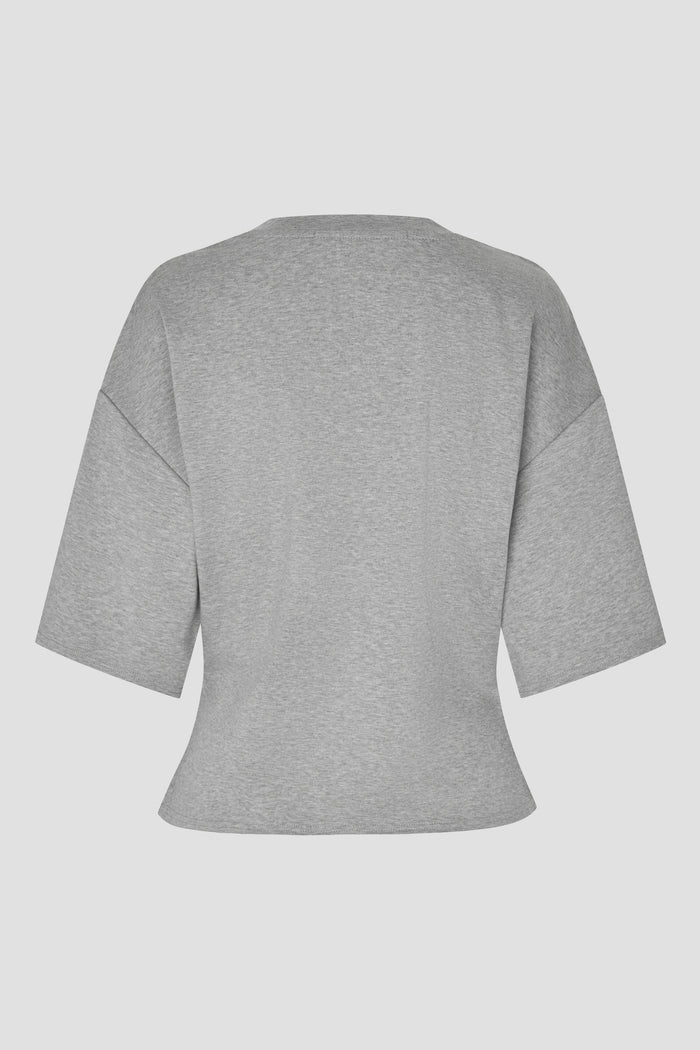 Missouri Tee - Mid Grey Melange