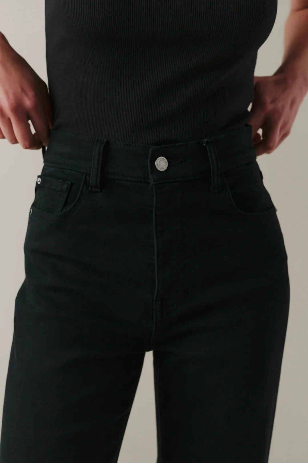 Warp+Weft The Californian - Slim Wide Leg Jeans