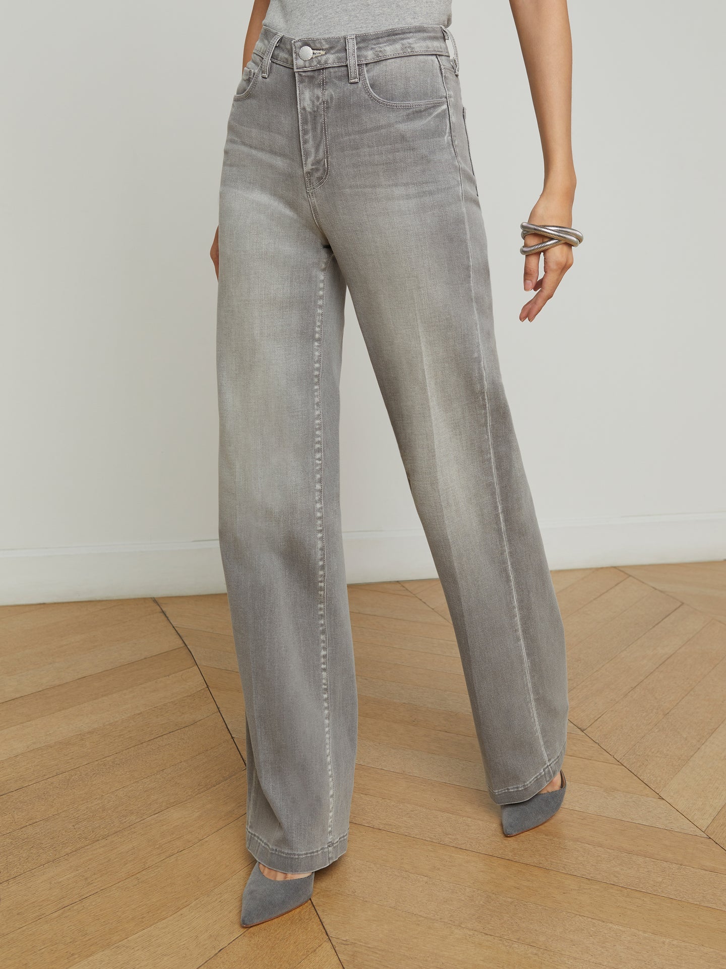 Jean large taille haute Clayton L'Agence