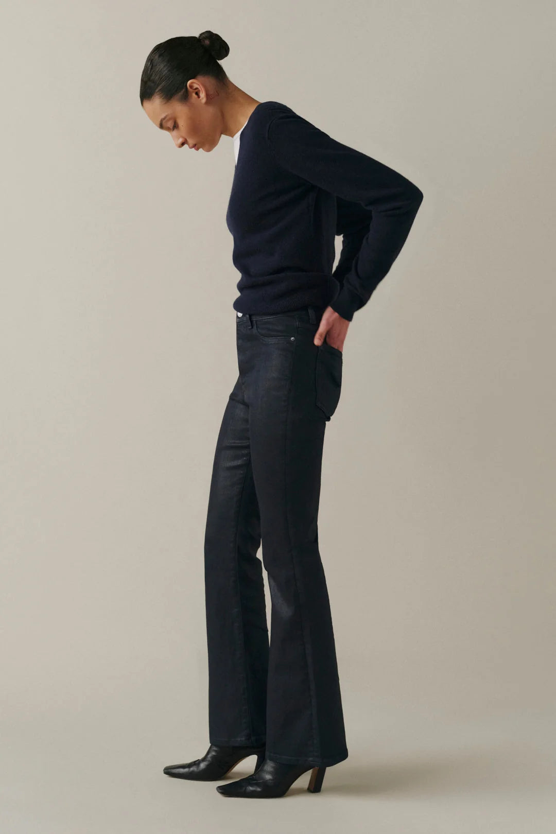 Warp+Weft the The Austin - Stretch Bootcut Jeans