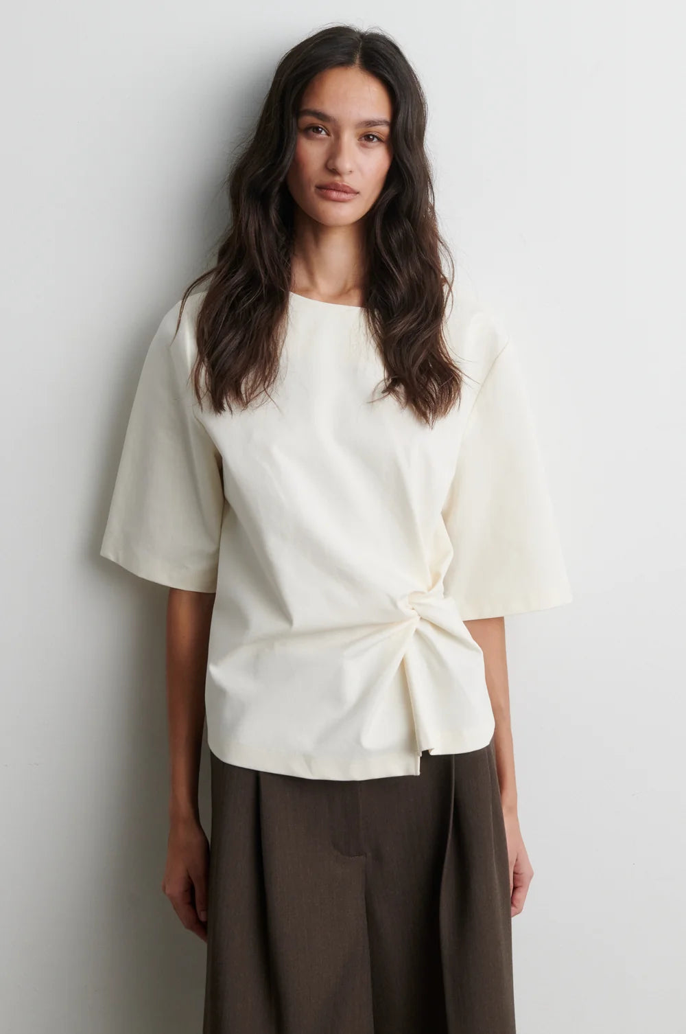 Second Female Arkai Drape Tee