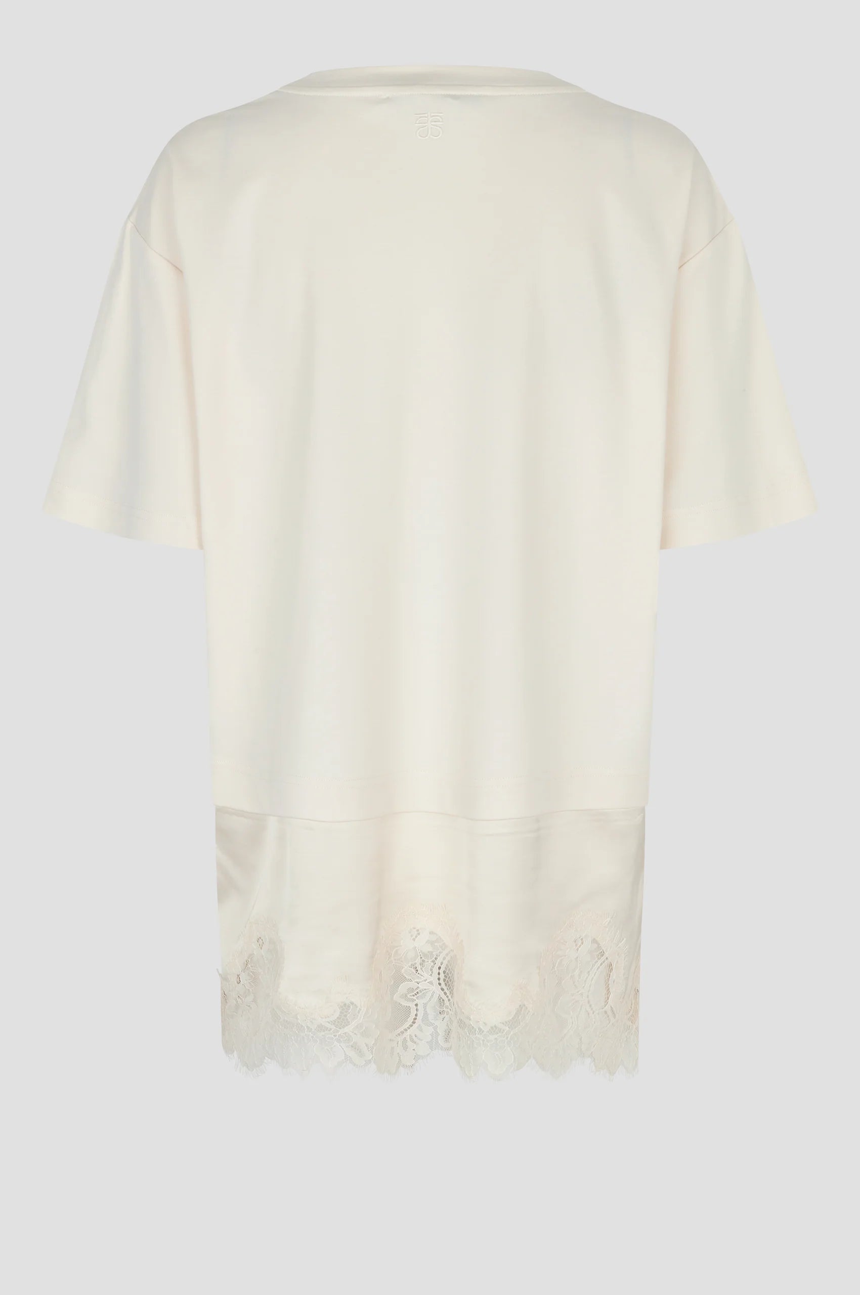 Second Female Vaccara Lace Tee - Egret