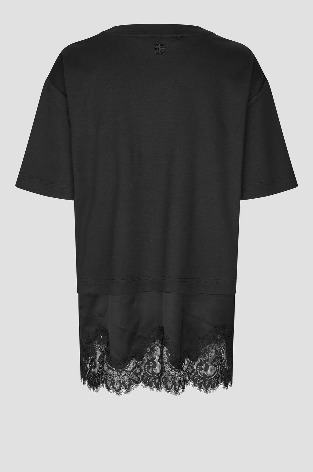 Second Female Vaccara Lace Tee - Black